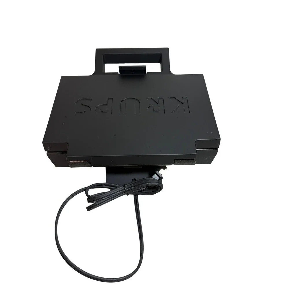 KRUPS FDK1 Sandwich Maker Deep Fill Non Stick Plates Vertical Storage‎